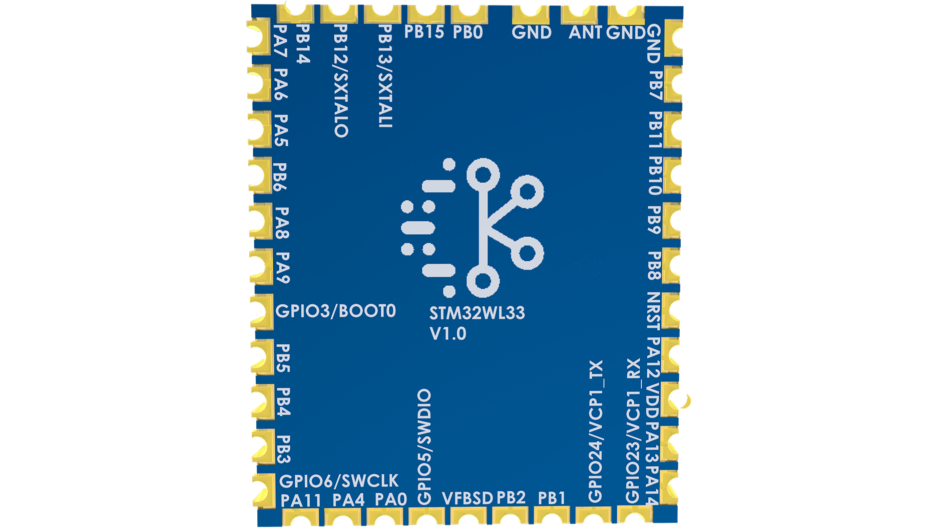 SGX110 LPWAN Module (Ceramic Antenna) (SGX110-CER) image 2