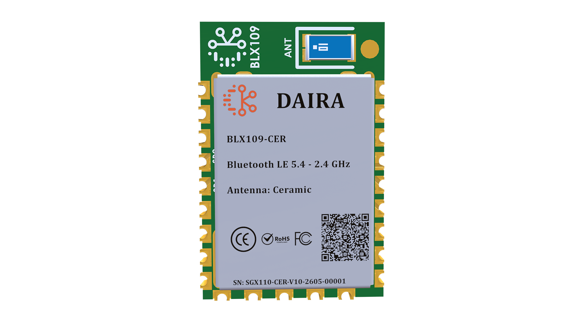 BLX109 BLE Module (Ceramic Antenna) image 3