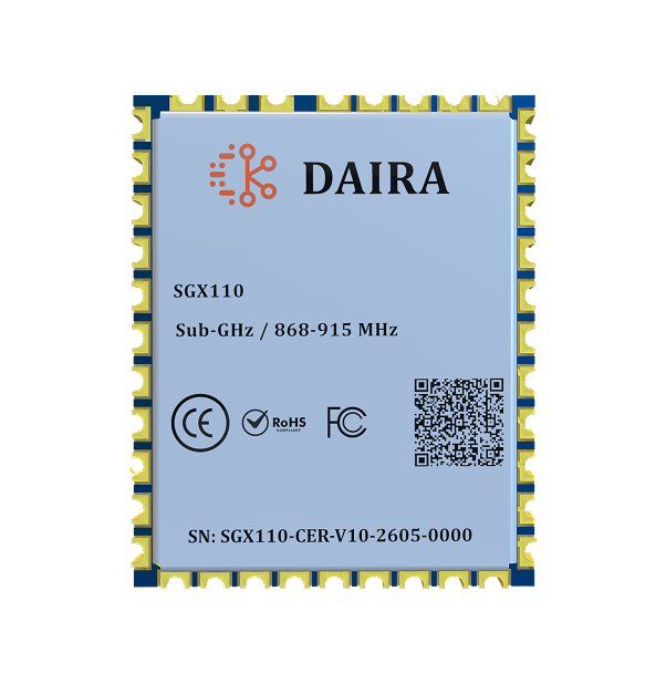 SGX110 LPWAN Module (Ceramic Antenna) (SGX110-CER)