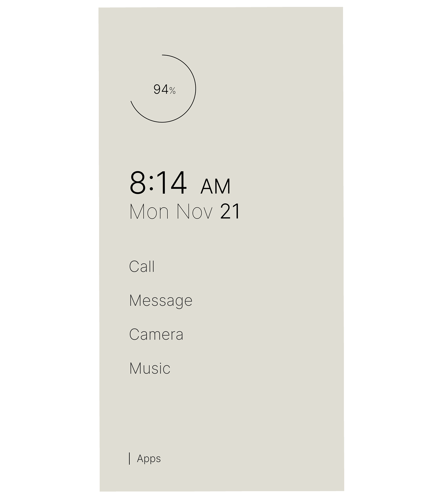 Minimis Dumb Phone Launcher (Android) (APP-MINIMIS-AND)