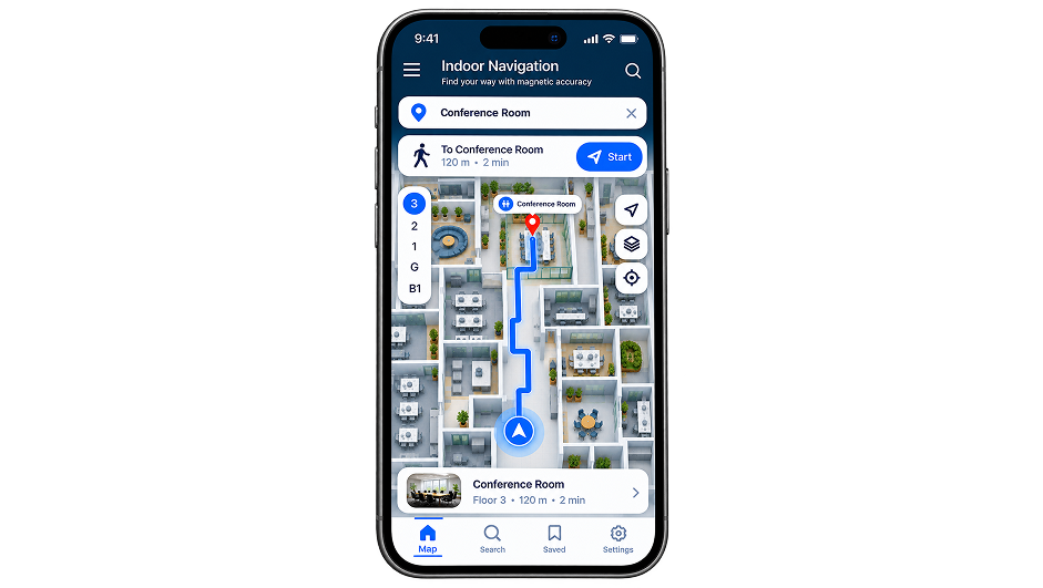 Indoor Magnetic Navigation (APP-INDOOR-NAV) image 3