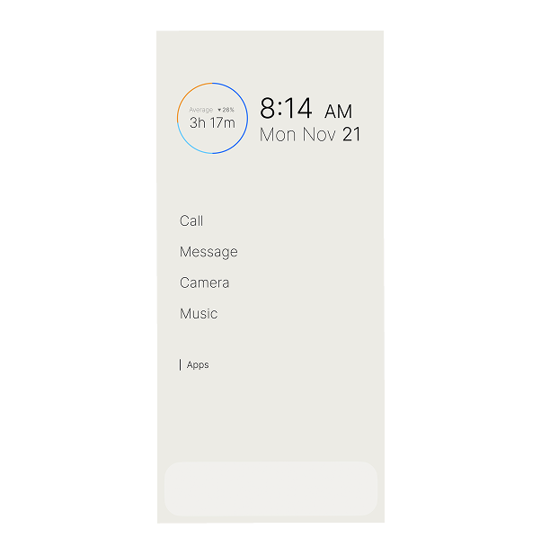 Minimis Dumb Phone Launcher (iOS) (APP-MINIMIS-IOS)