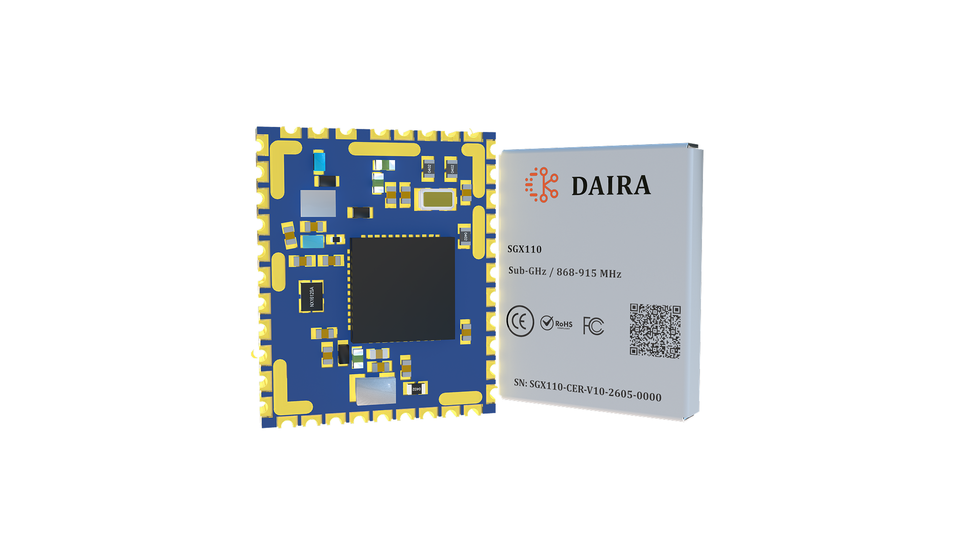 SGX110 LPWAN Module (Ceramic Antenna) (SGX110-CER) image 1